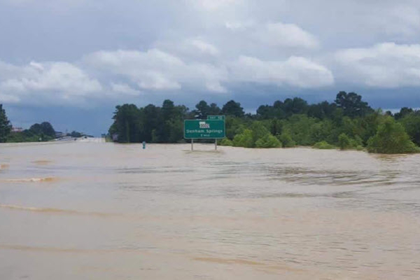 LOUISIANA FLOODING: A GROUND LEVEL VIEW